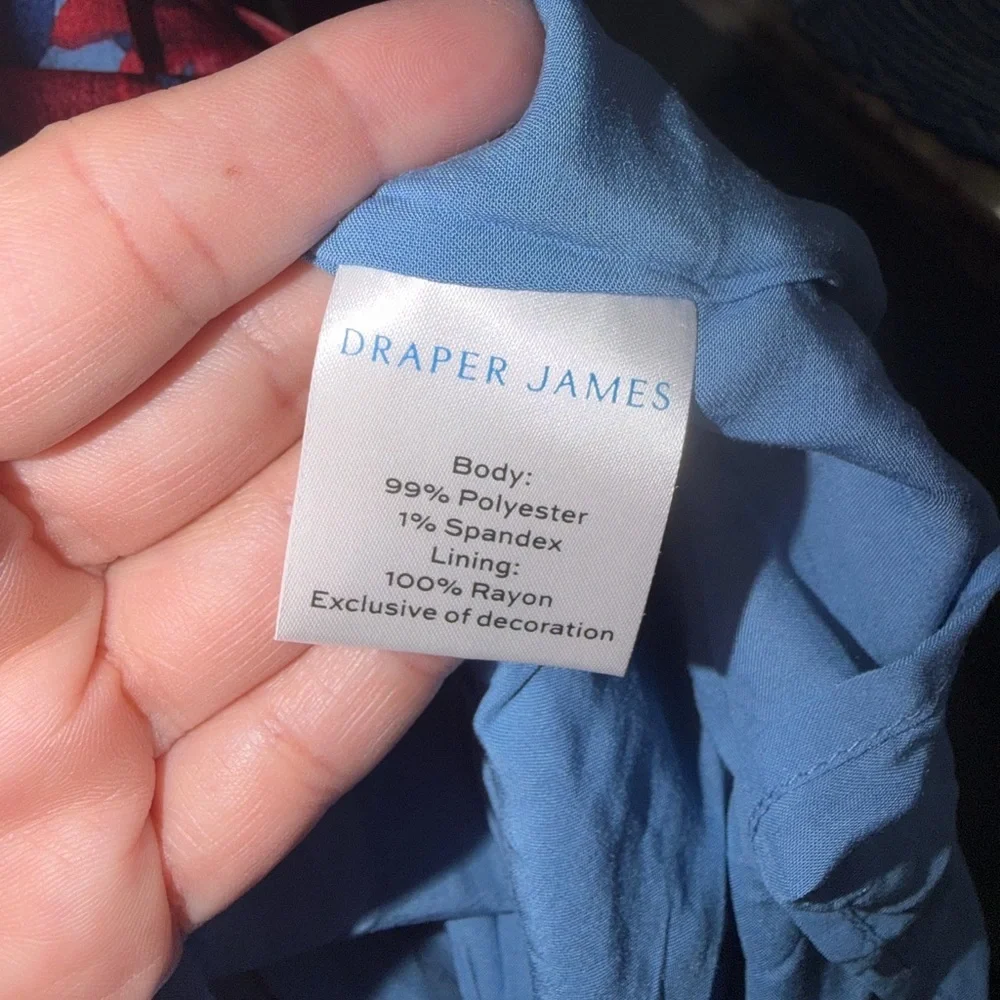 Draper James Floral Flutter sleeve mini dress size XL NWT
